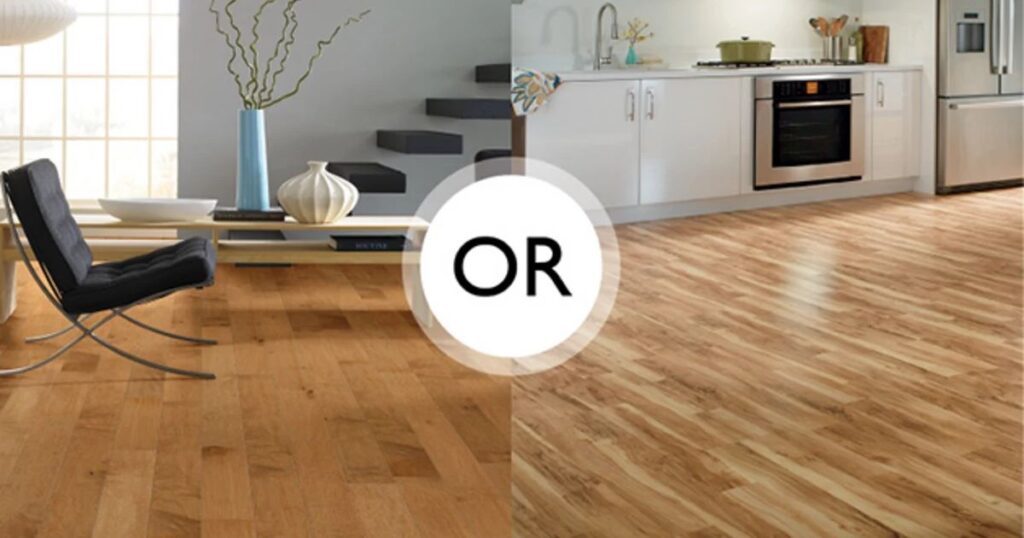 Flooring Face-Off: Luxury Vinyl vs. Hardwood