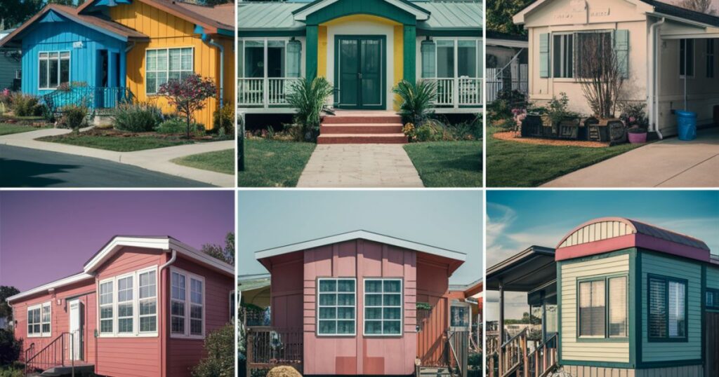 6 Vibrant Exterior Paint Color Ideas For Your Mobile Home